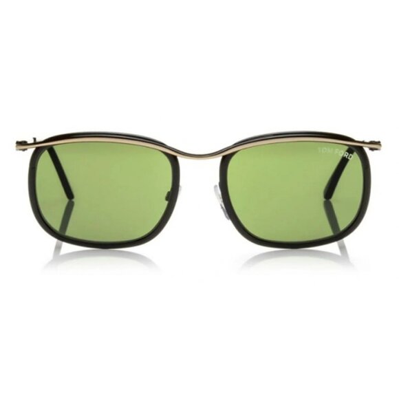 NEW TOM FORD UNISEX GOLD/GREEN SUNGLASSES - Picture 2 of 3